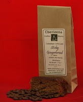 Great review for the sticky gingerbread flavoured coffee produced by Perfect 10 PR client Cherizena coffee