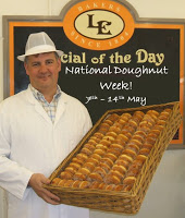 Derbyshire baker Luke Evans Bakery helps Children’s Trust charity during National Doughnut Week