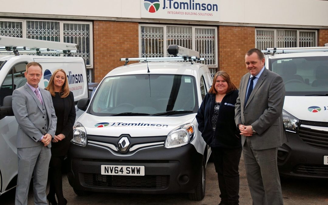 J Tomlinson takes milestone delivery from vehicle supplier Enterprise Flex-E-Rent