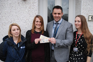Ashfield Homes resident receives ‘thank you’ vouchers from J Tomlinson